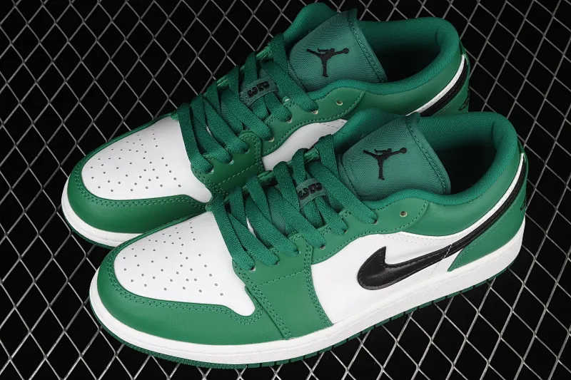All categories Air Jordan Jordan series basketball shoes Air Jordan 1 Low G version pure original Air Jordan 1 Low AJ1 Joe 1 Celtics low-top cultural and leisure sports sneakers 553558-301